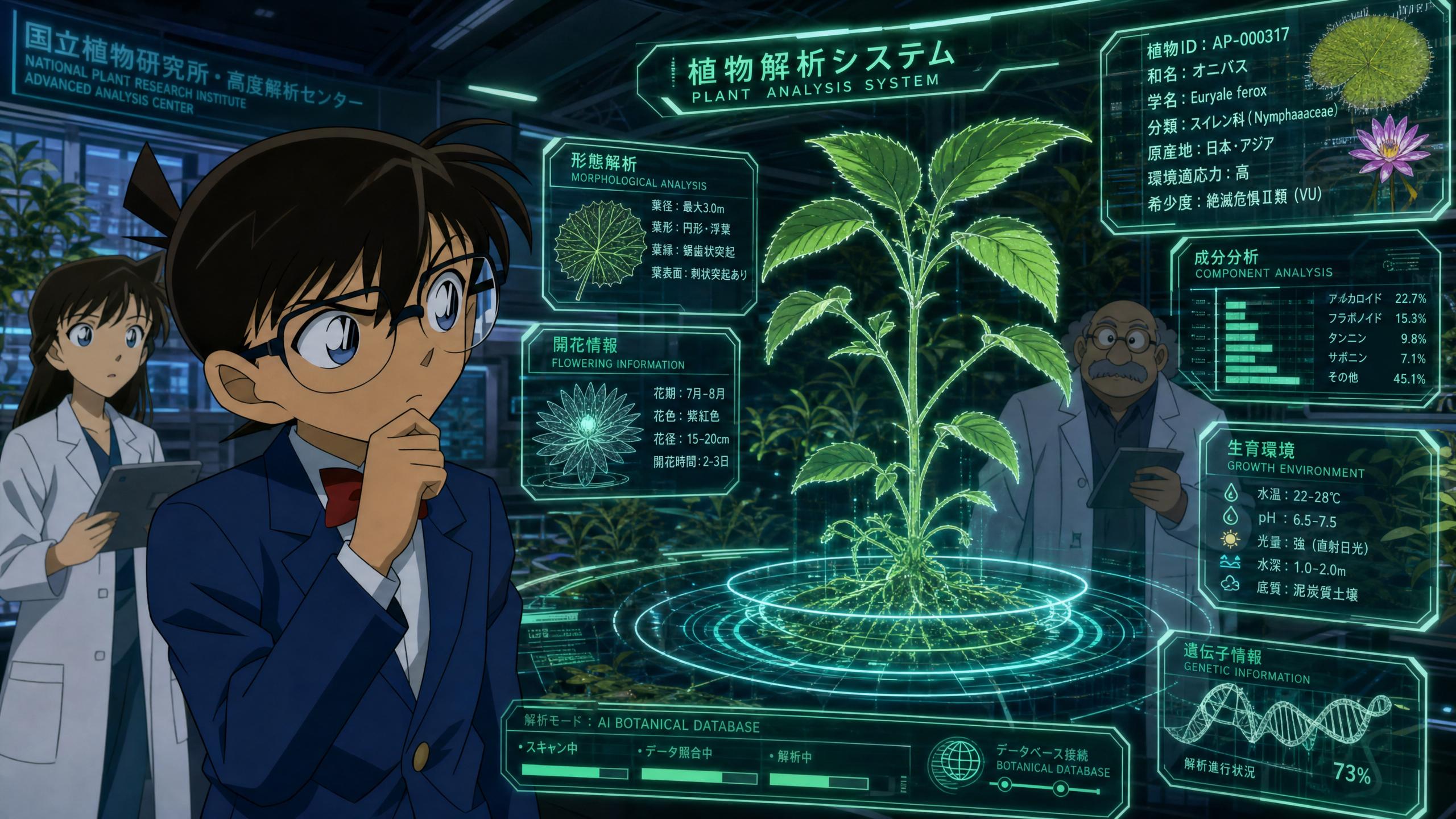 AI植物视频分析
